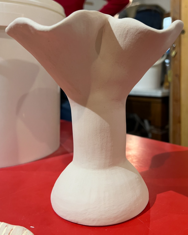 Vase, before glazing
