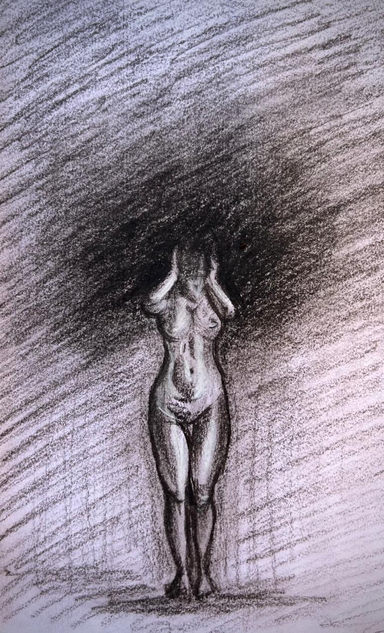 Noises, graphite, 2020