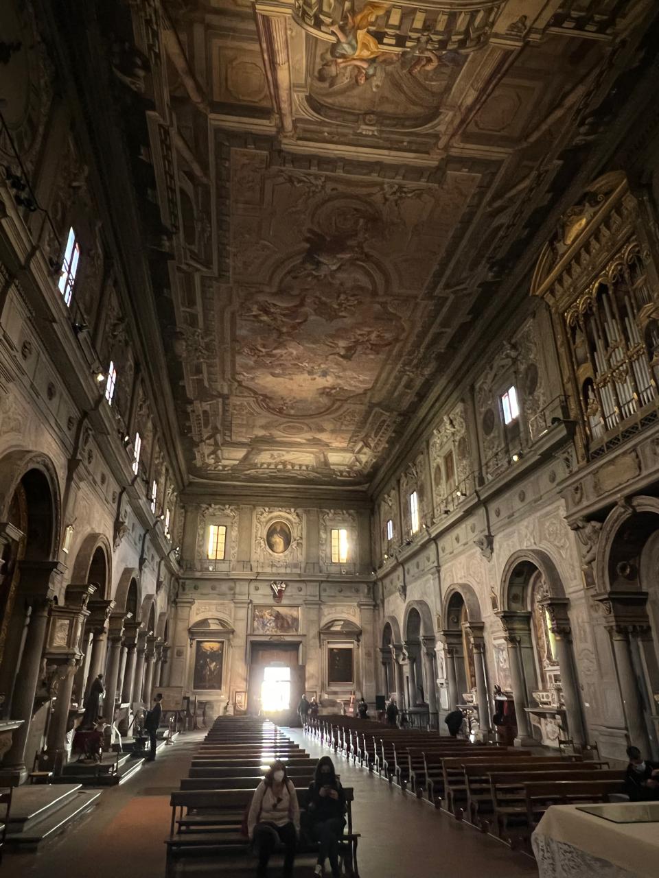 Interior view, Chiesa Ognissanti