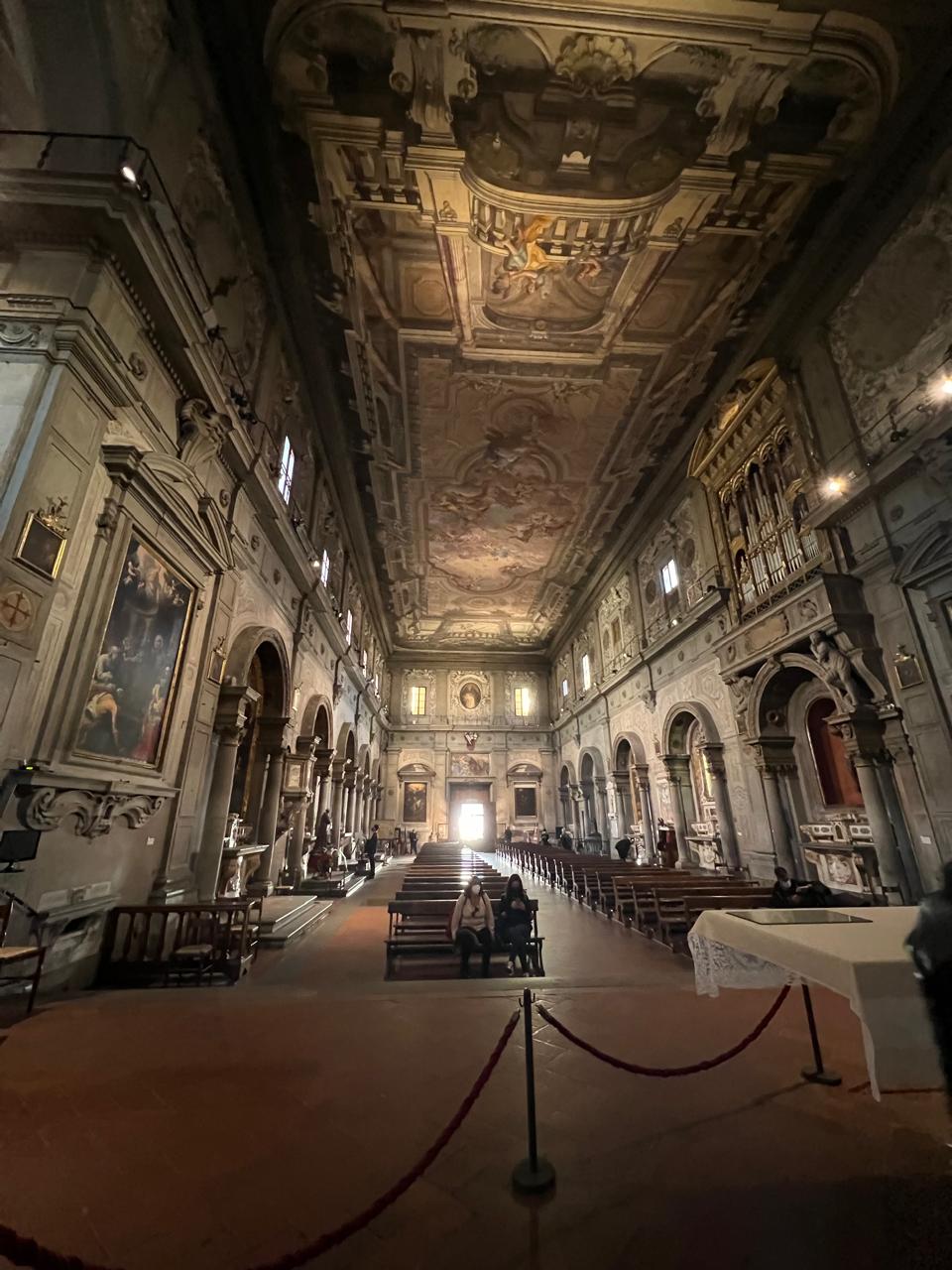 Interior detail, Chiesa Ognissanti
