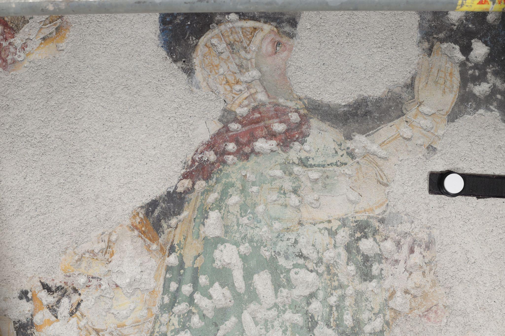 San Vittorio Church, paint layer documentation