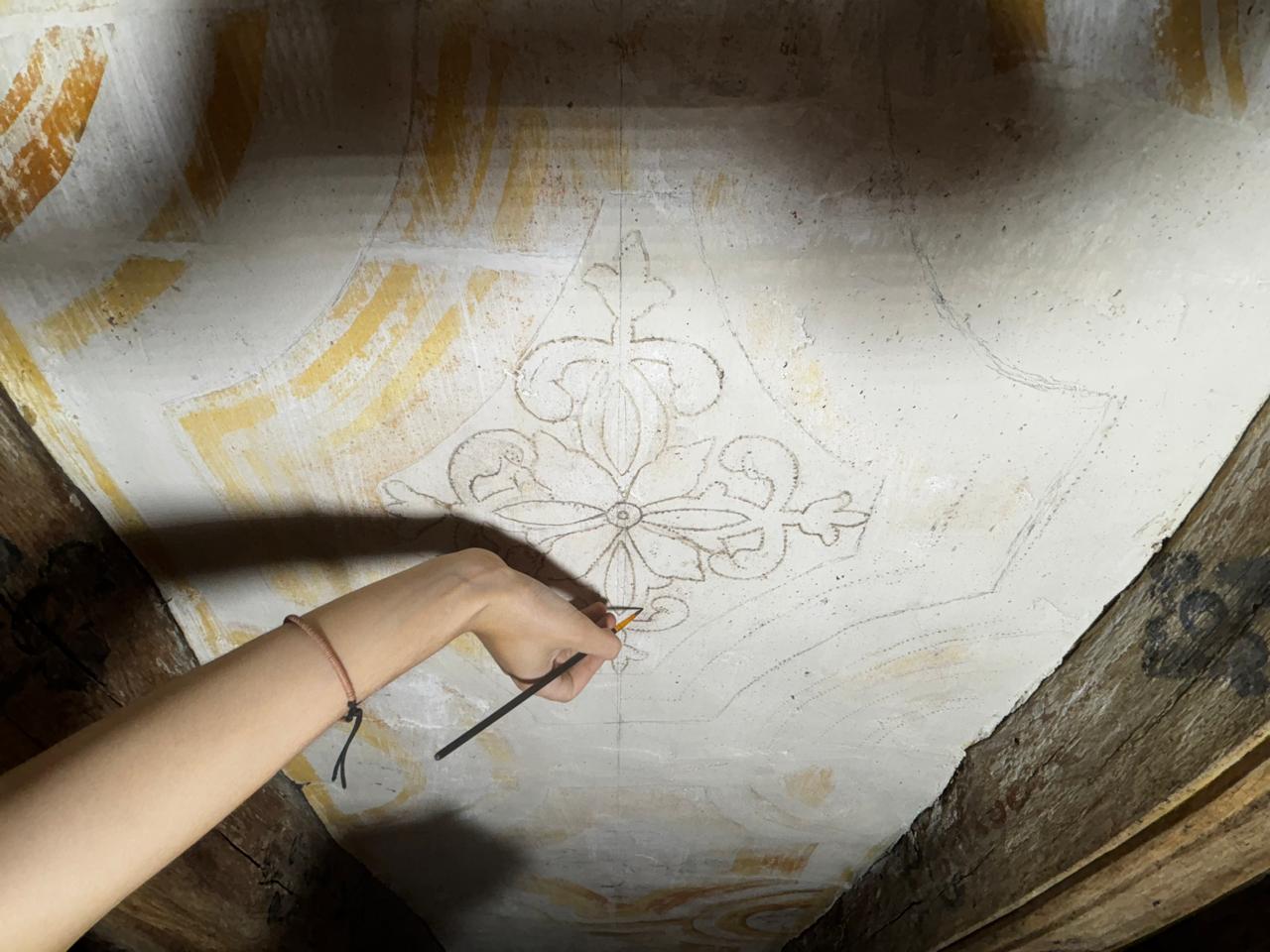 Aligning the stencil