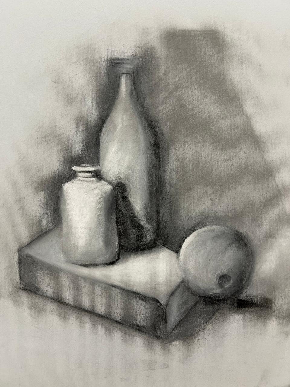 Still Life II, pencil, 2023