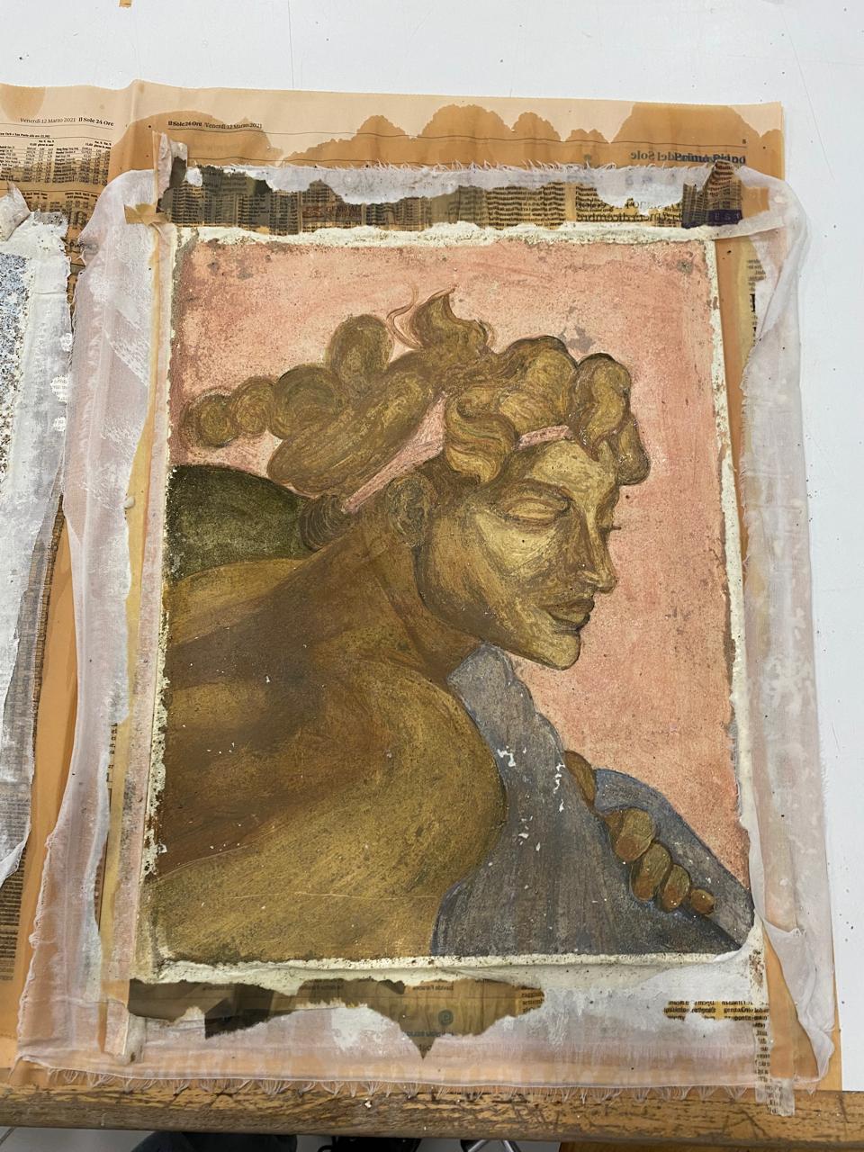 Final detached fresco