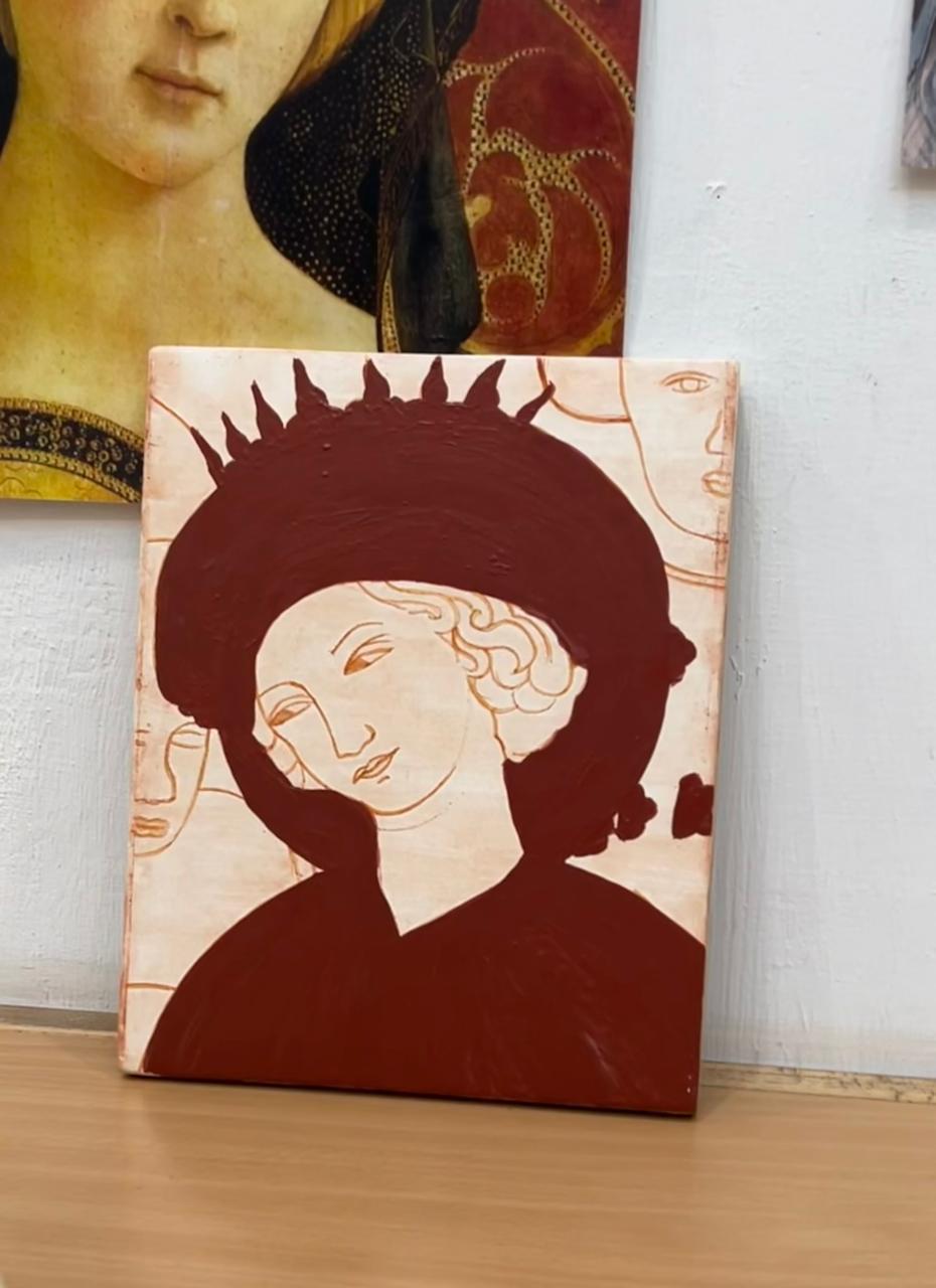 Application of bole for gold gilding